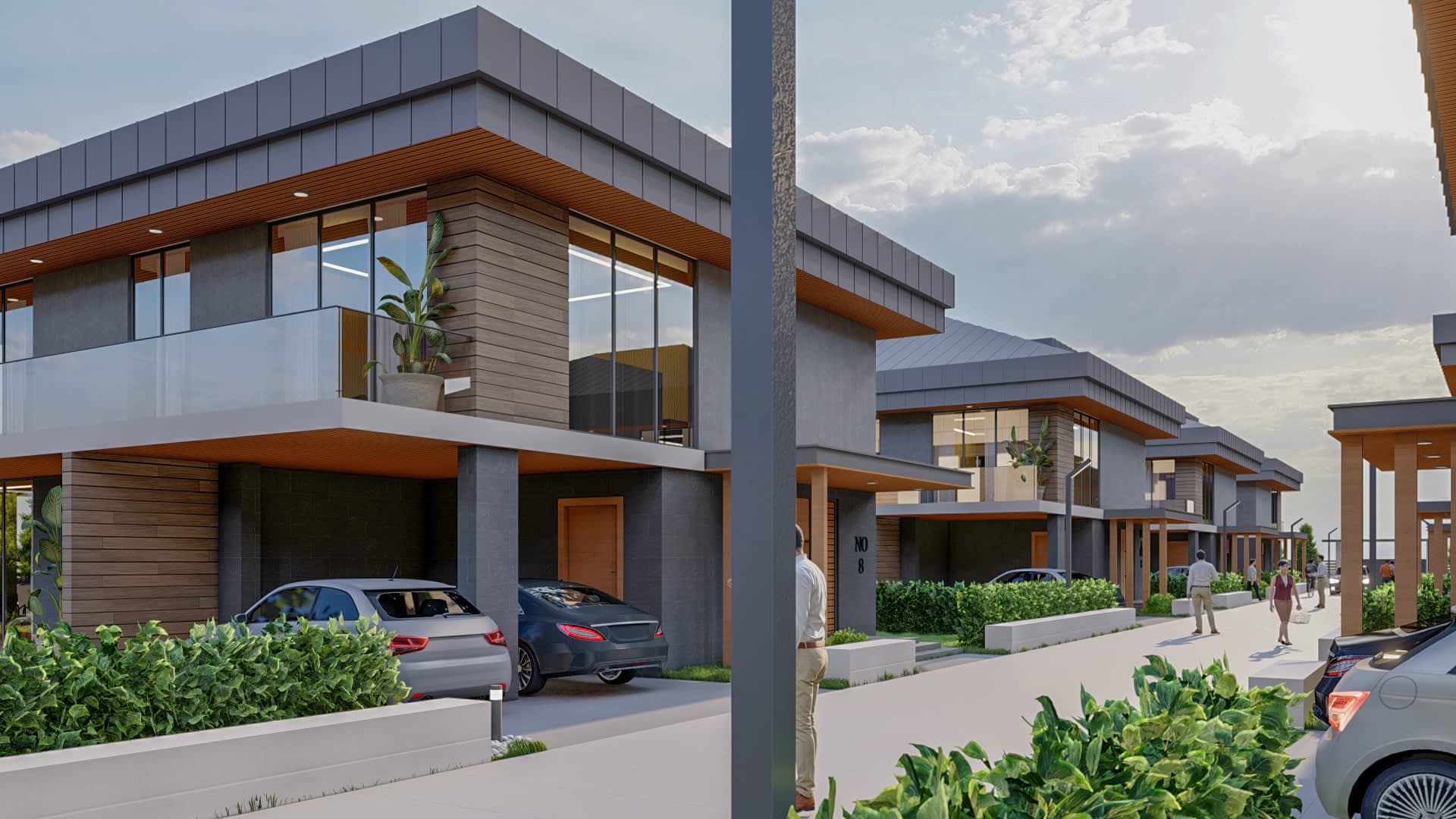 İncek'e Yeni Bir Nefes! Mimarlık | İç Mimarlık |3D Tasarım | Uygulama |Villa sitesi | Modern Mimarlık