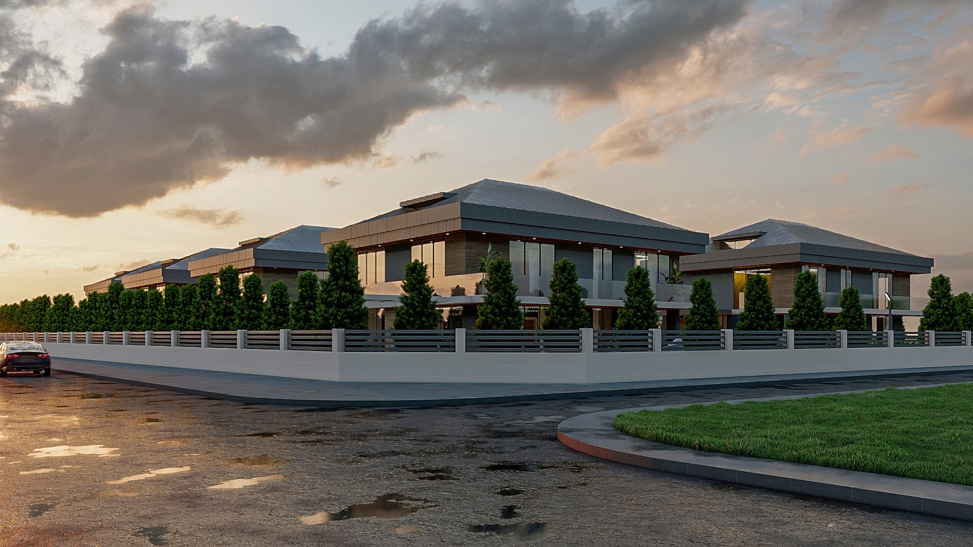 İncek'e Yeni Bir Nefes! Mimarlık | İç Mimarlık |3D Tasarım | Uygulama |Villa sitesi | Modern Mimarlık