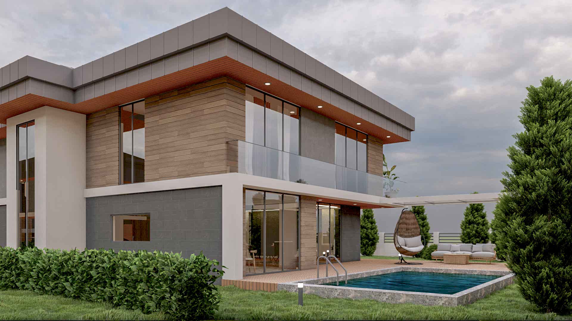 İncek'e Yeni Bir Nefes! Mimarlık | İç Mimarlık |3D Tasarım | Uygulama |Villa sitesi | Modern Mimarlık