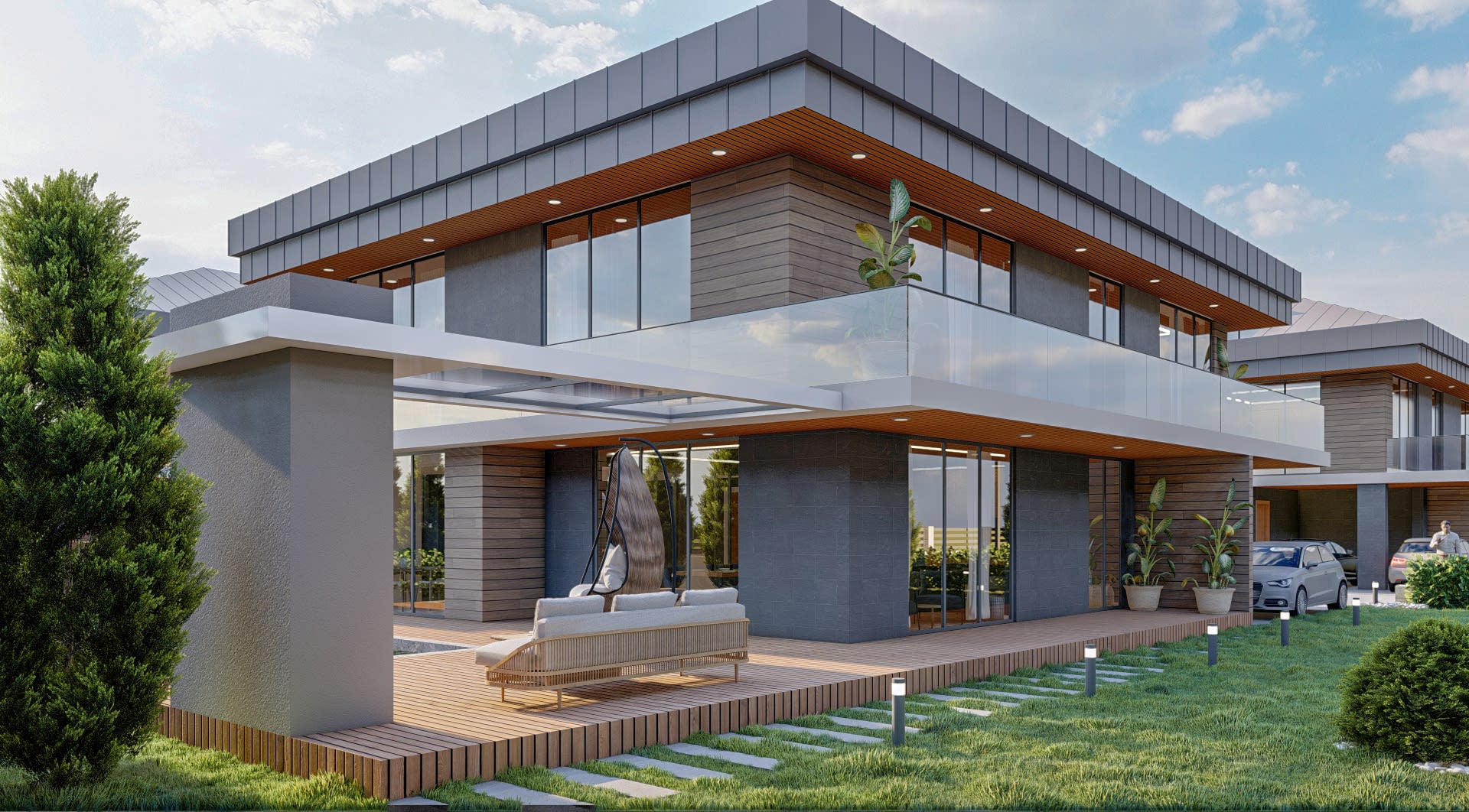 İncek'e Yeni Bir Nefes! Mimarlık | İç Mimarlık |3D Tasarım | Uygulama |Villa sitesi | Modern Mimarlık