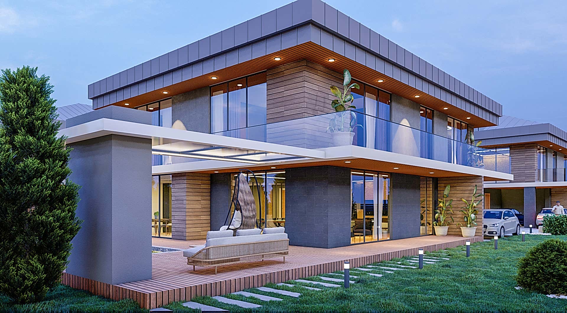 İncek'e Yeni Bir Nefes! Mimarlık | İç Mimarlık |3D Tasarım | Uygulama |Villa sitesi | Modern Mimarlık