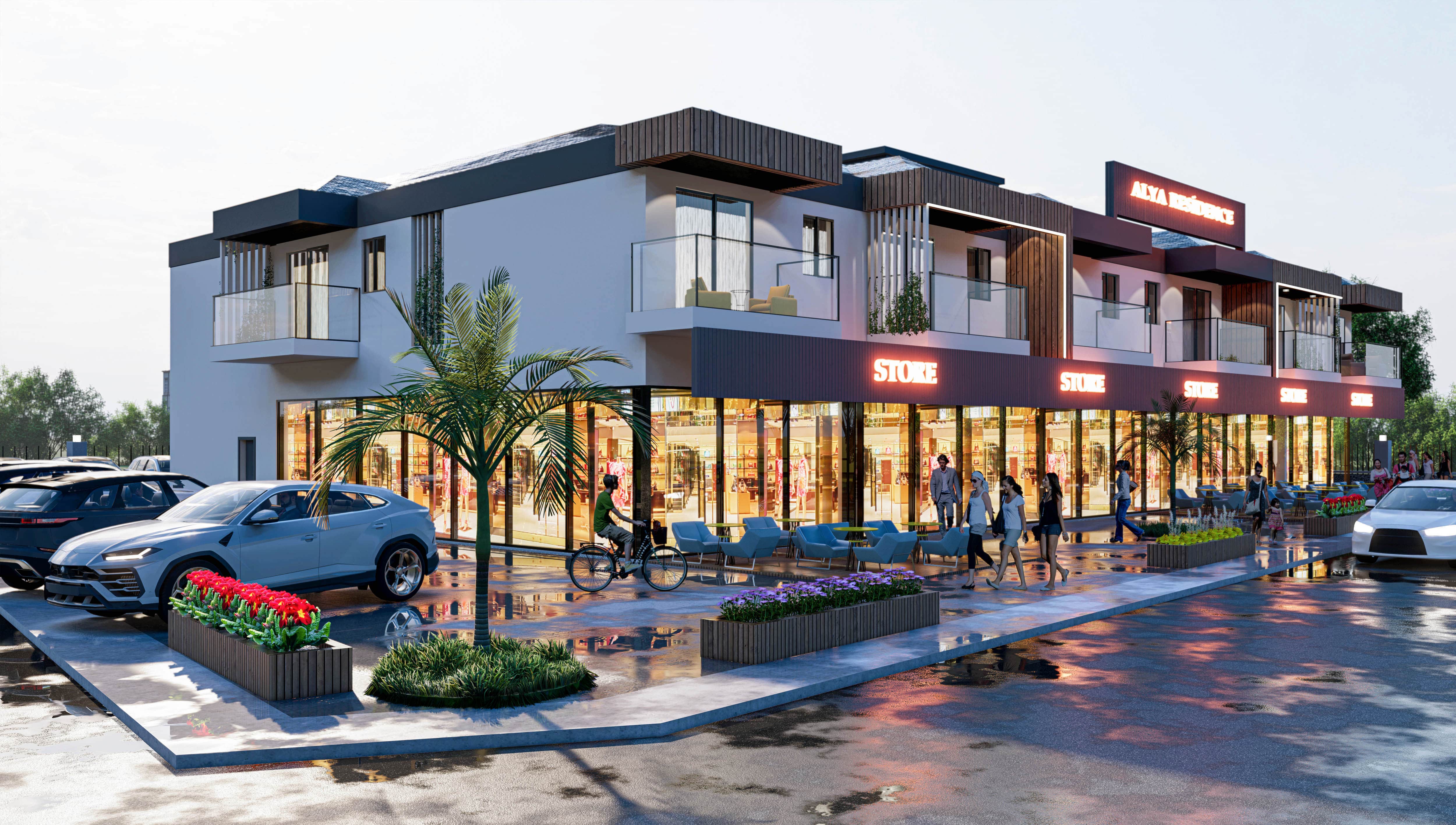 MUĞLA MİLAS ALYA REZİDANS | MİMARLIK |İÇ MİMARLIK |3D TASARIM |MİMARİ RENDER | ANKARA MİMARLIK OFİSLERİ