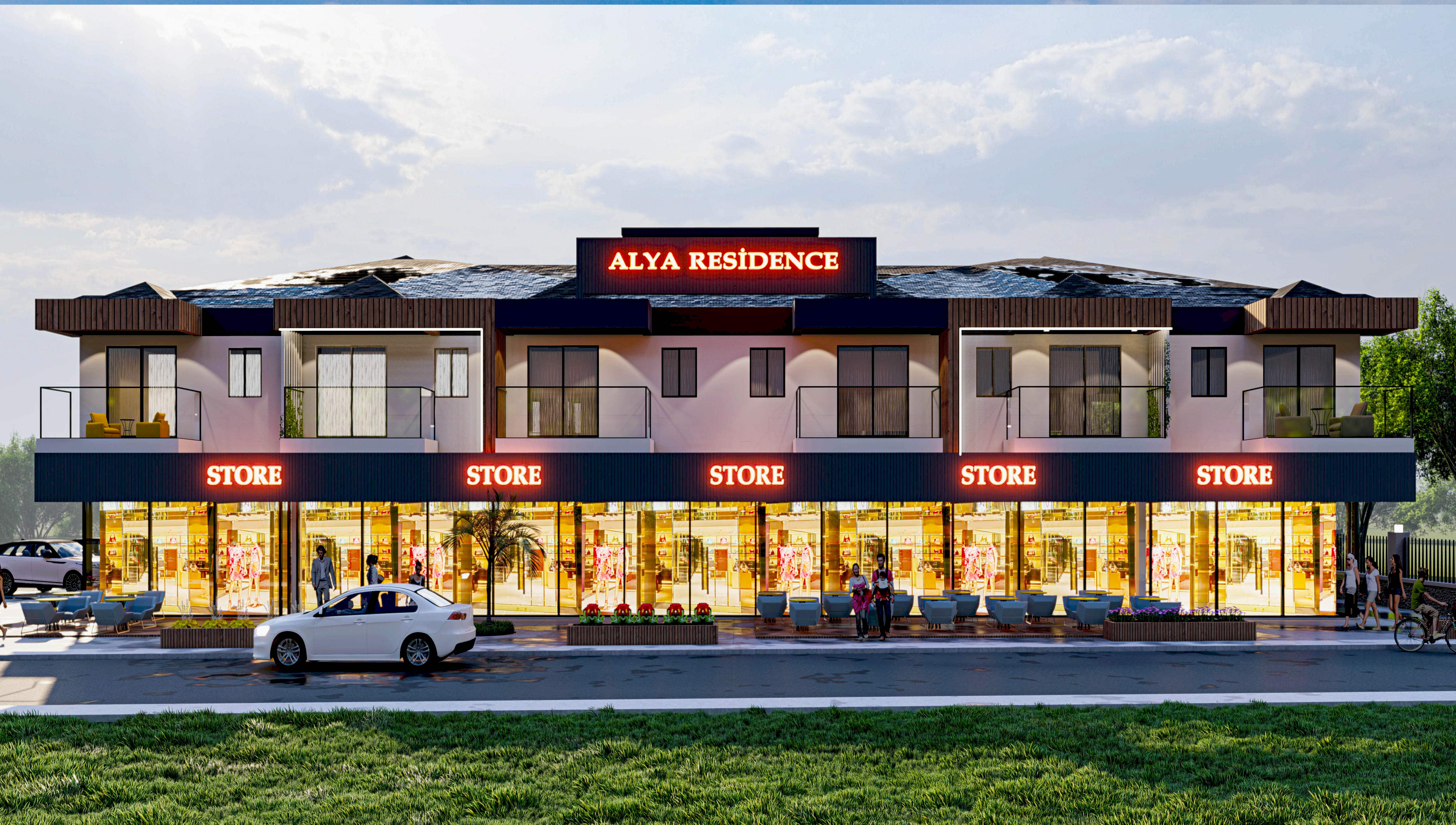 MUĞLA MİLAS ALYA REZİDANS | MİMARLIK |İÇ MİMARLIK |3D TASARIM |MİMARİ RENDER | ANKARA MİMARLIK OFİSLERİ