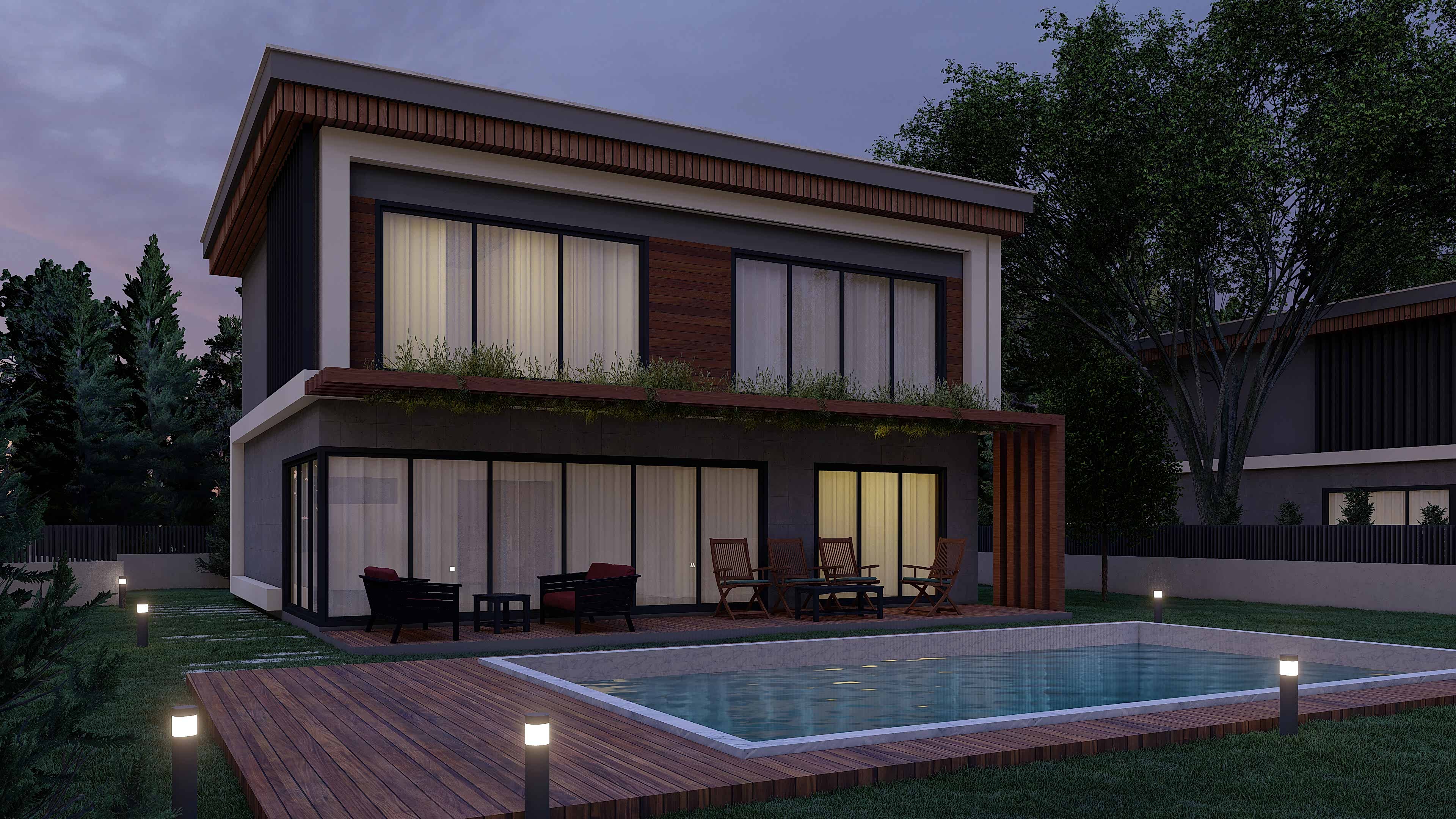 ANTALYA ALANYA MİMARLIK OFİSİ | ALANA 3D RENDER | DIŞ CEPHE TASARIM T:0531 981 7415