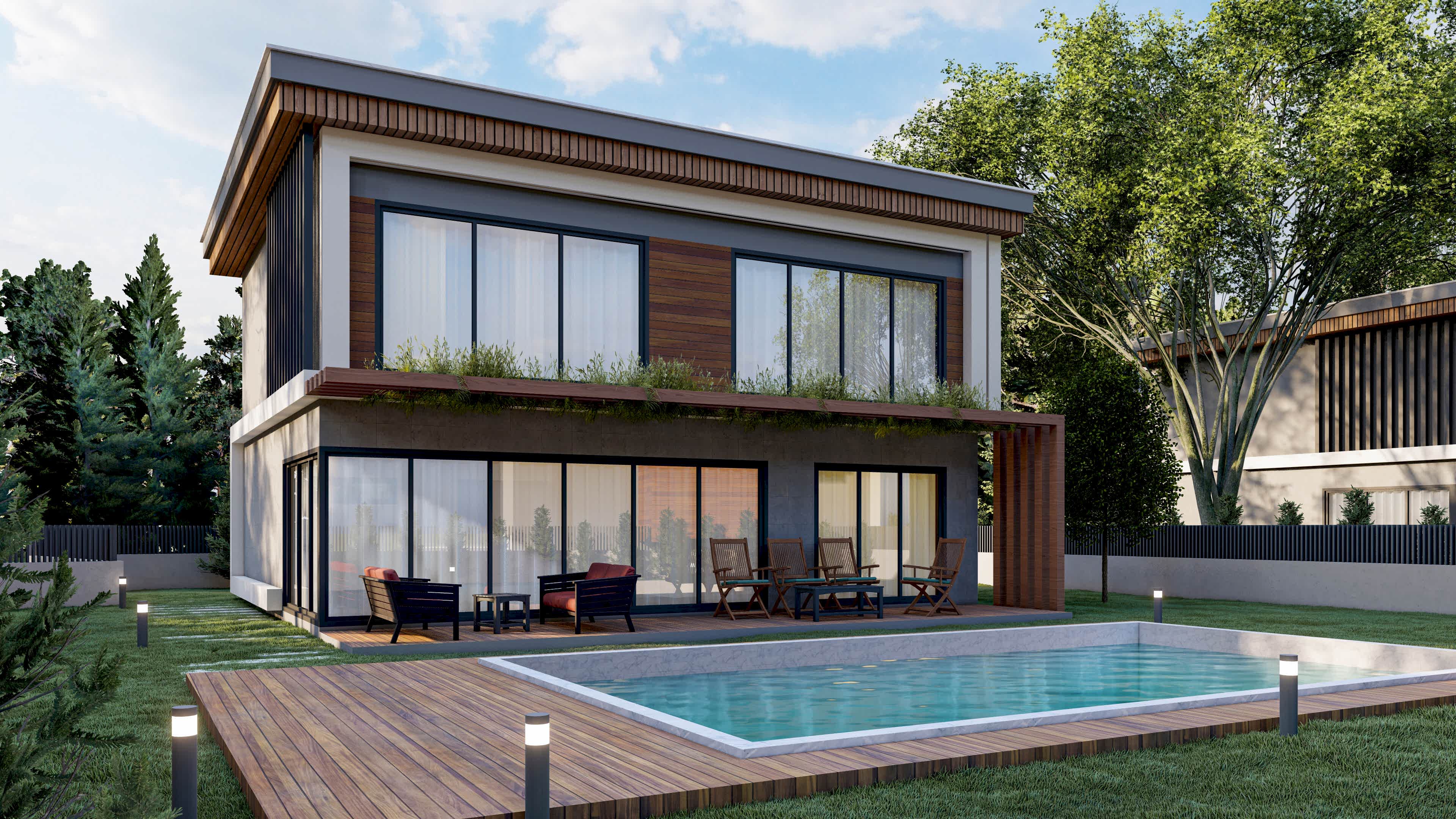 ANTALYA ALANYA MİMARLIK OFİSİ | ALANA 3D RENDER | DIŞ CEPHE TASARIM T:0531 981 7415