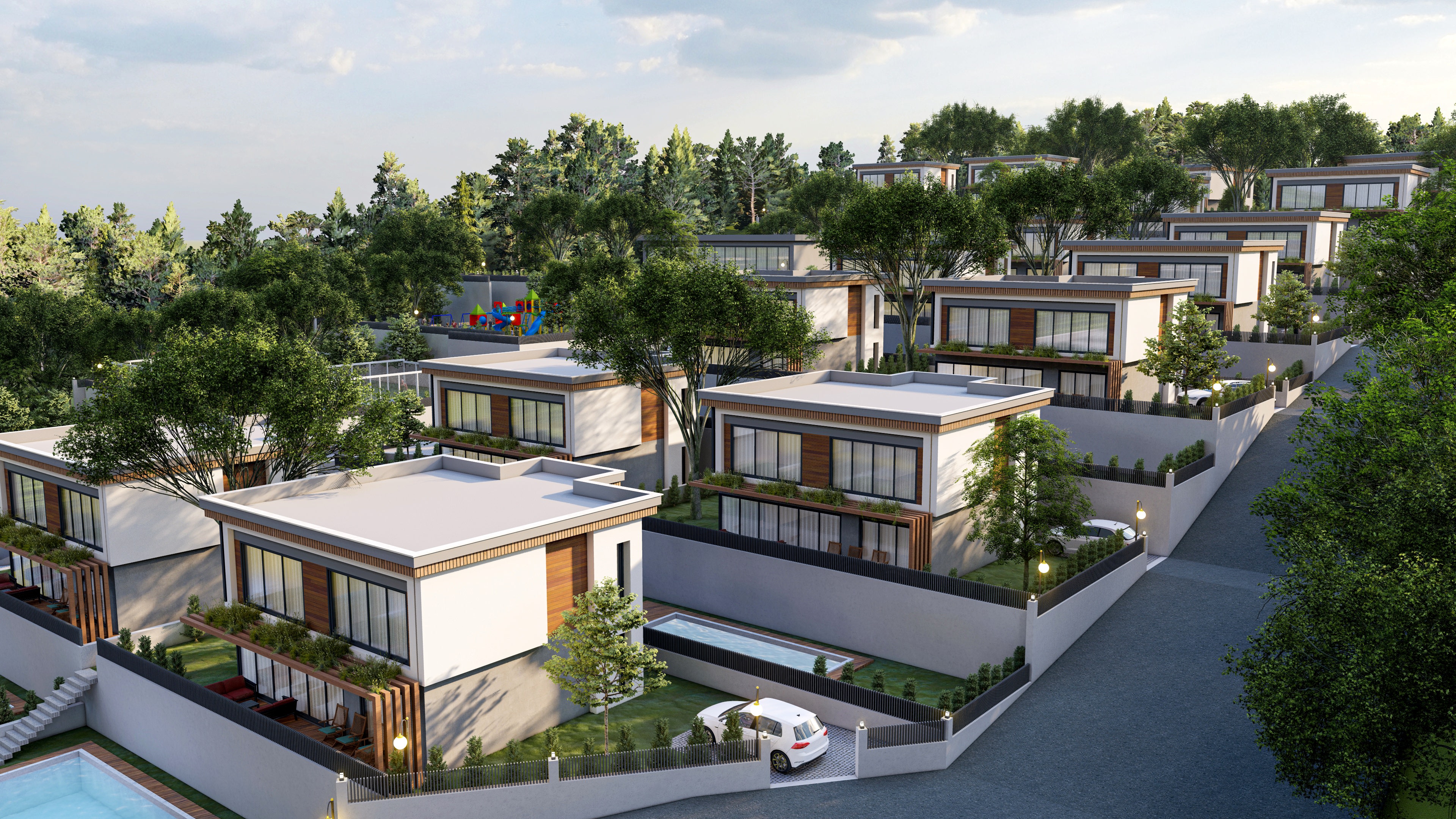 ANTALYA ALANYA MİMARLIK OFİSİ | ALANA 3D RENDER | DIŞ CEPHE TASARIM T:0531 981 7415