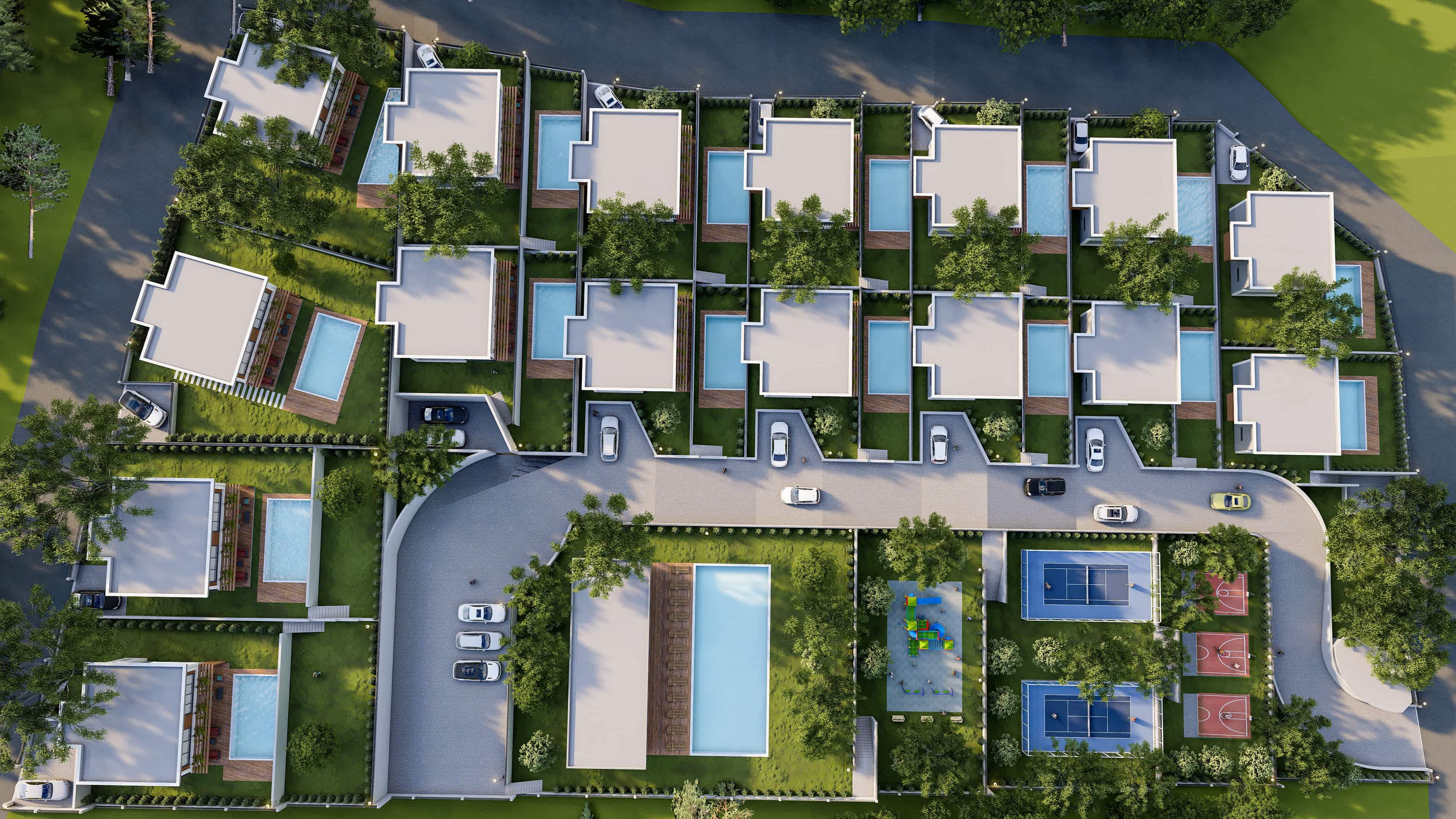 ANTALYA ALANYA MİMARLIK OFİSİ | ALANA 3D RENDER | DIŞ CEPHE TASARIM T:0531 981 7415