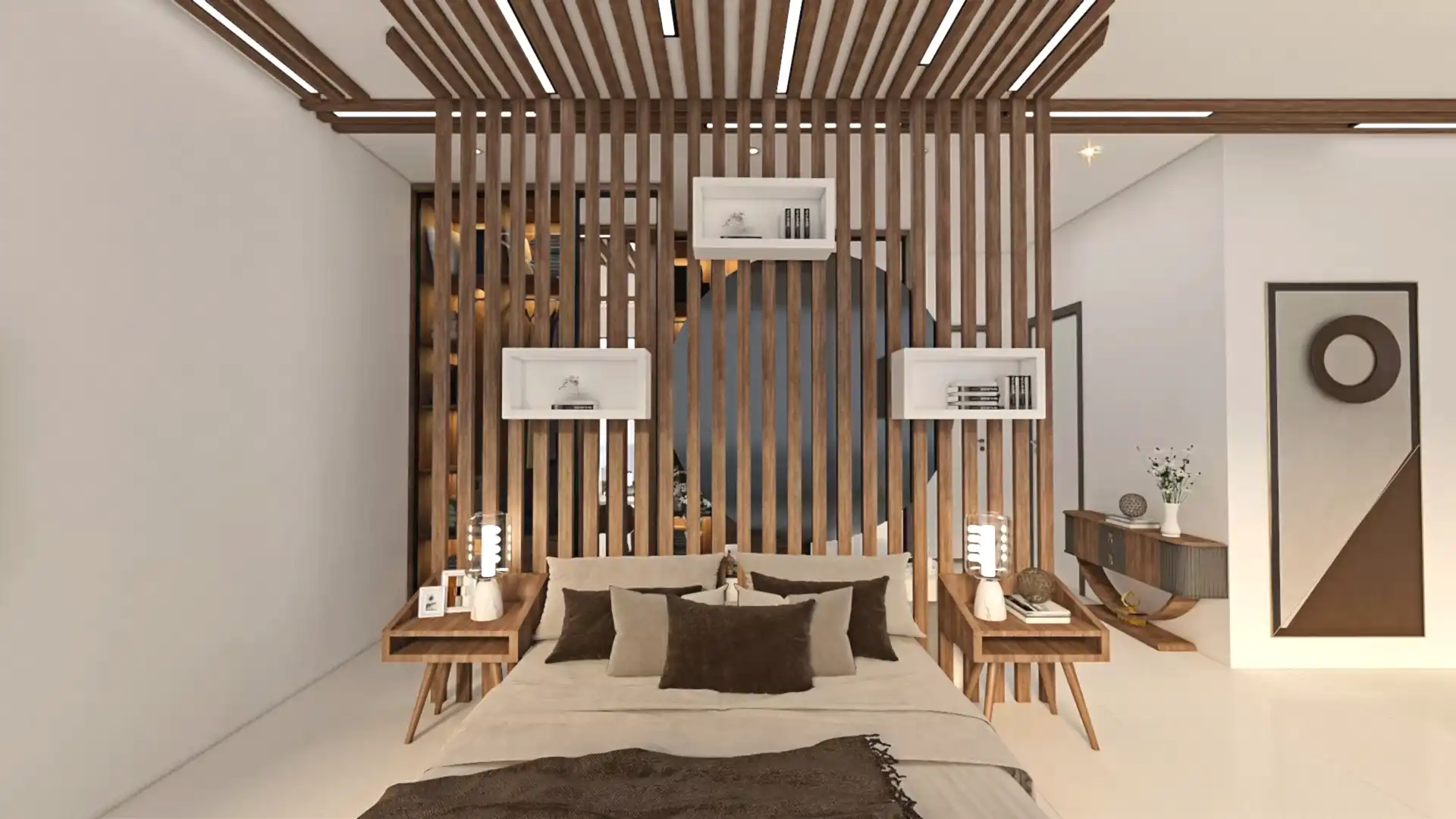 Antalya Kaş Master Yatak Odası Tasarımı