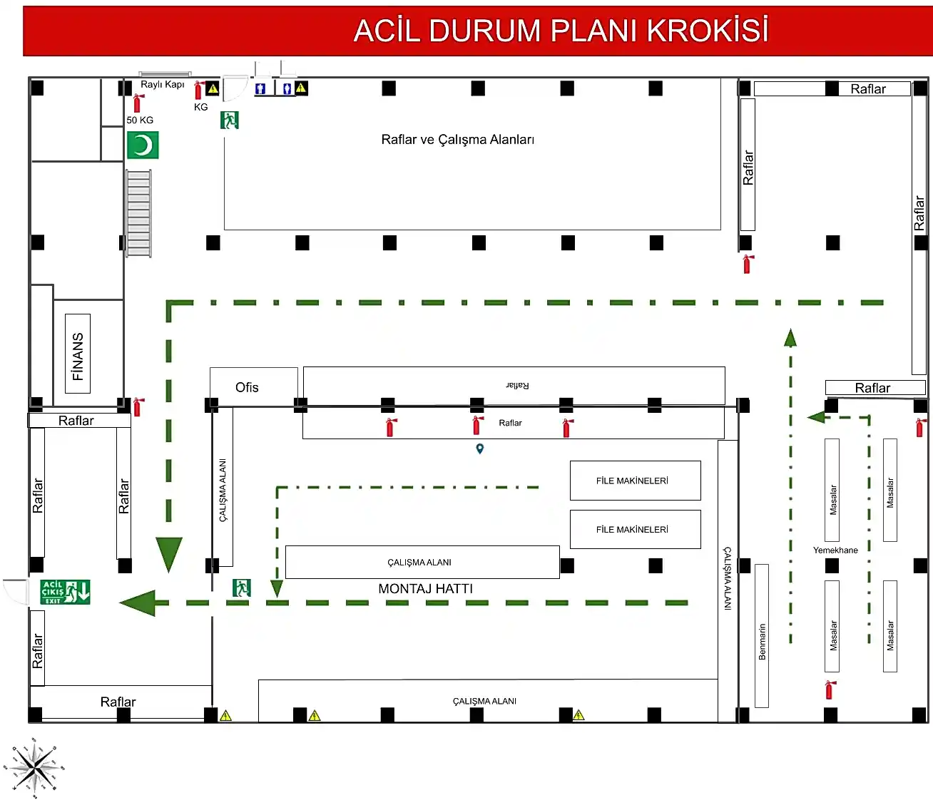 ANKARA KROKİ ÇİZİMİ-MİMARİ KROKİ T:0531 981 7415 İŞ YERİ KROKİSİ 1/100 ÖLÇEKLİ KROKİ ACİL DURUM KROKİSİ
