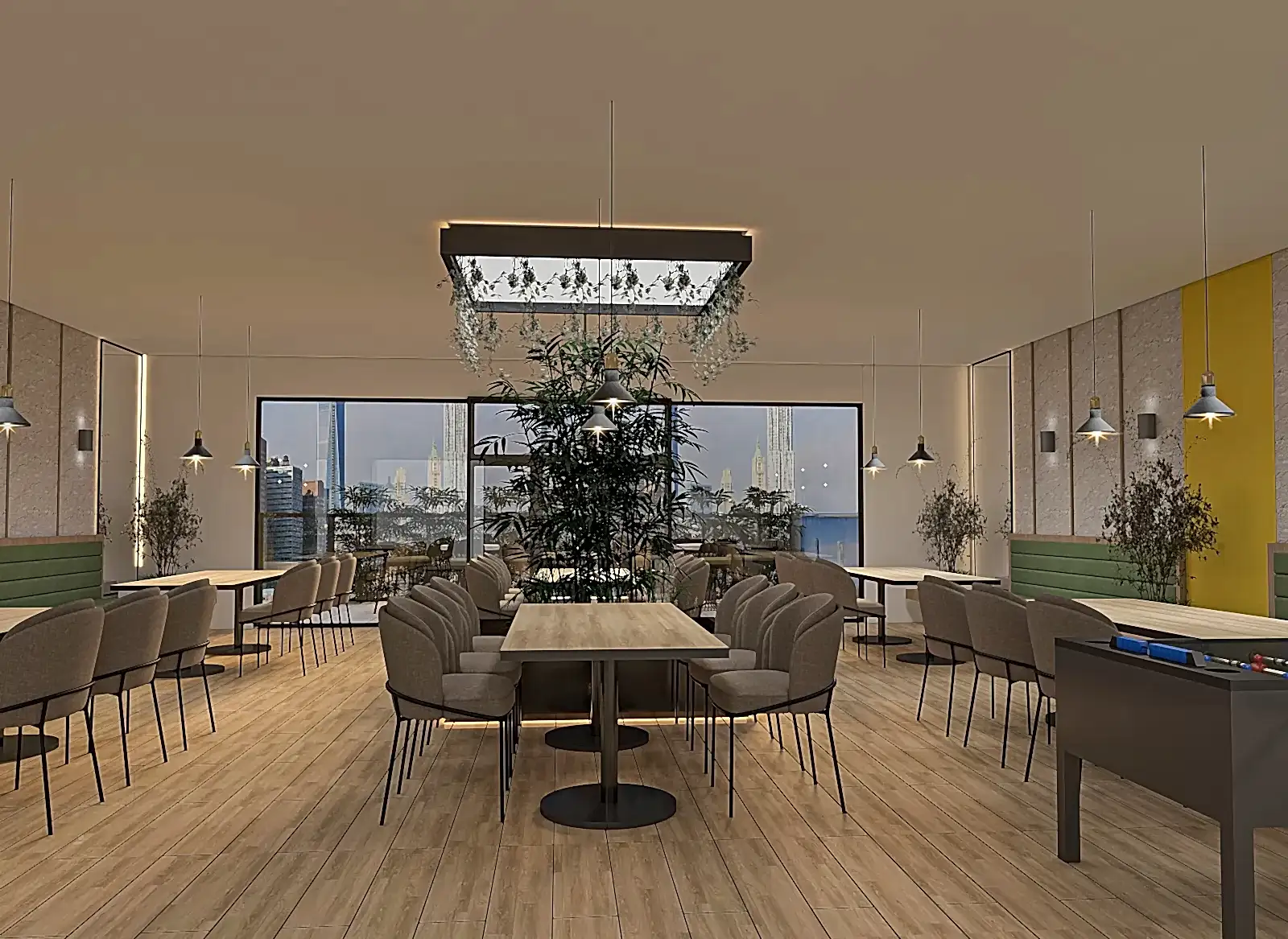 BEYTEPE'DE MODERN MİMARLIK | MİMARLIK |İÇ MİAMRLIK |3D TASARIM |RENDER |UYGULAMA |ARCHİTECTURE