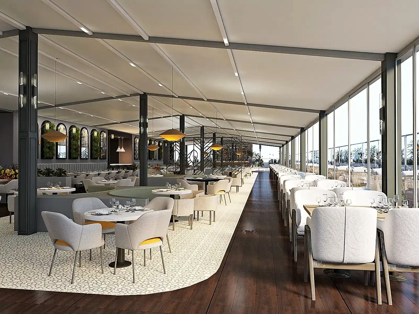 ÇUKURAMBAR'DA MÜKEMMEL İÇ MİMARLIK ! MİMARLIK | İÇ MİMARLIK | UYGULAMA |MİMARİ PROJE 3D RENDER 