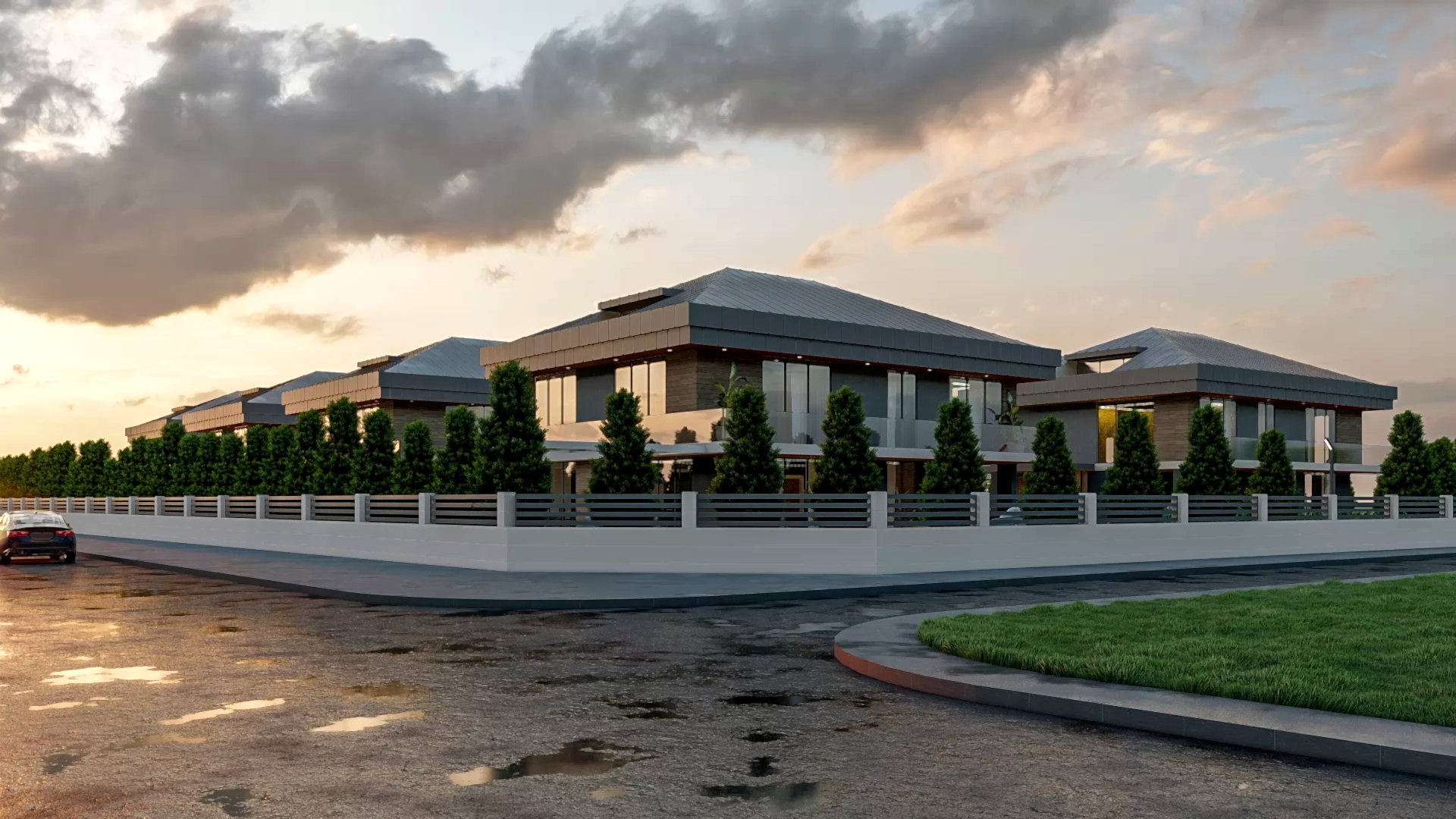 İncek'e Yeni Bir Nefes!  Mimarlık | İç Mimarlık |3D Tasarım | Uygulama |Villa sitesi | Modern Mimarlık